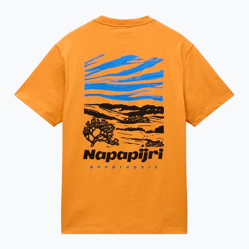 Koszulka męska Napapijri S-Vignonil Back apricot A70 6