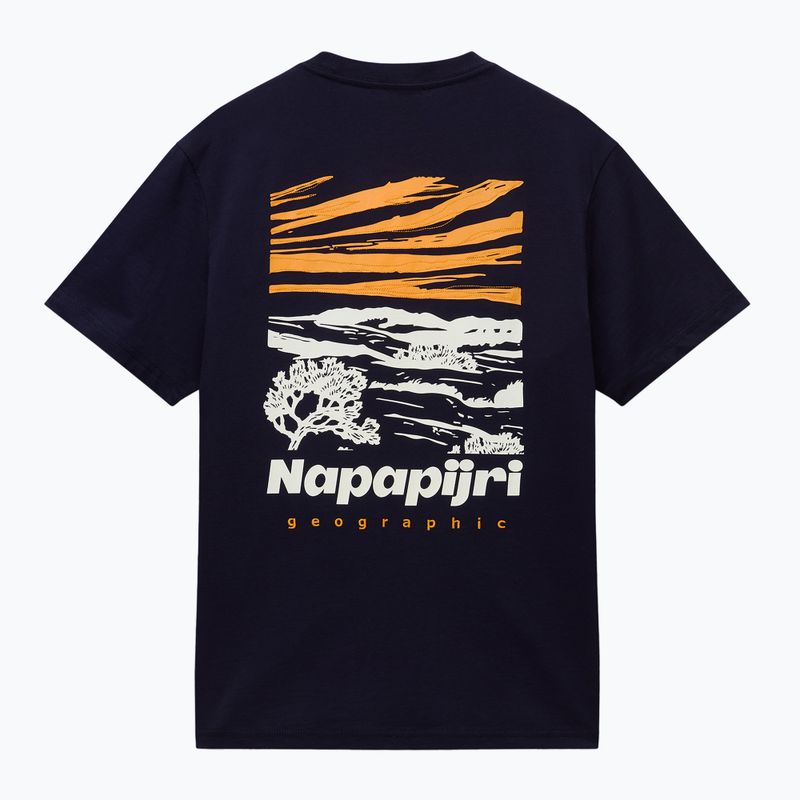 Koszulka męska Napapijri S-Vignonil Back blu marine 6