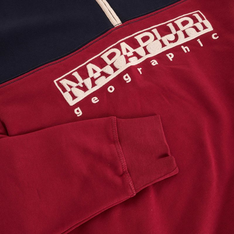 Bluza męska Napapijri B-Saturnia HZ tibetan red R1E 4