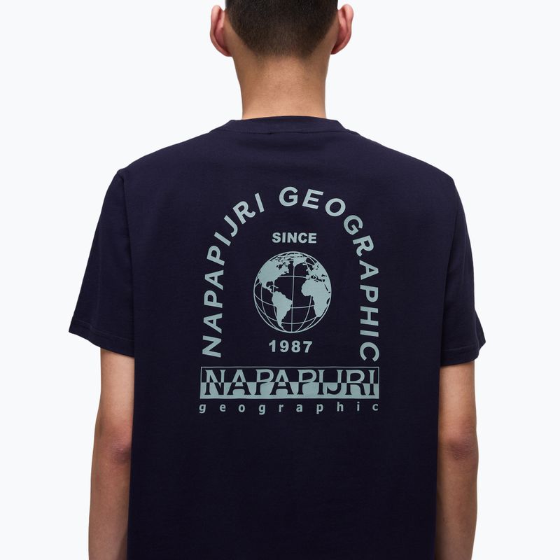 Koszulka męska Napapijri S-Dati blu marine 4