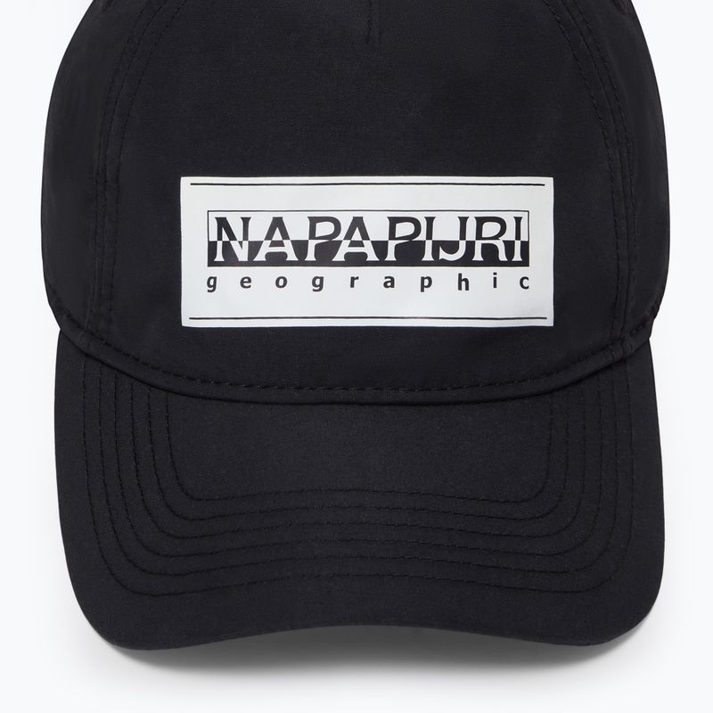 Czapka z daszkiem męska Napapijri F-Box Logo black 041 5