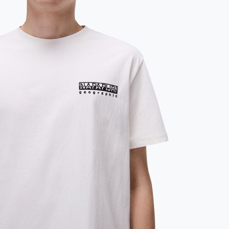 Koszulka męska Napapijri S-Vignonil Back white whisper 3