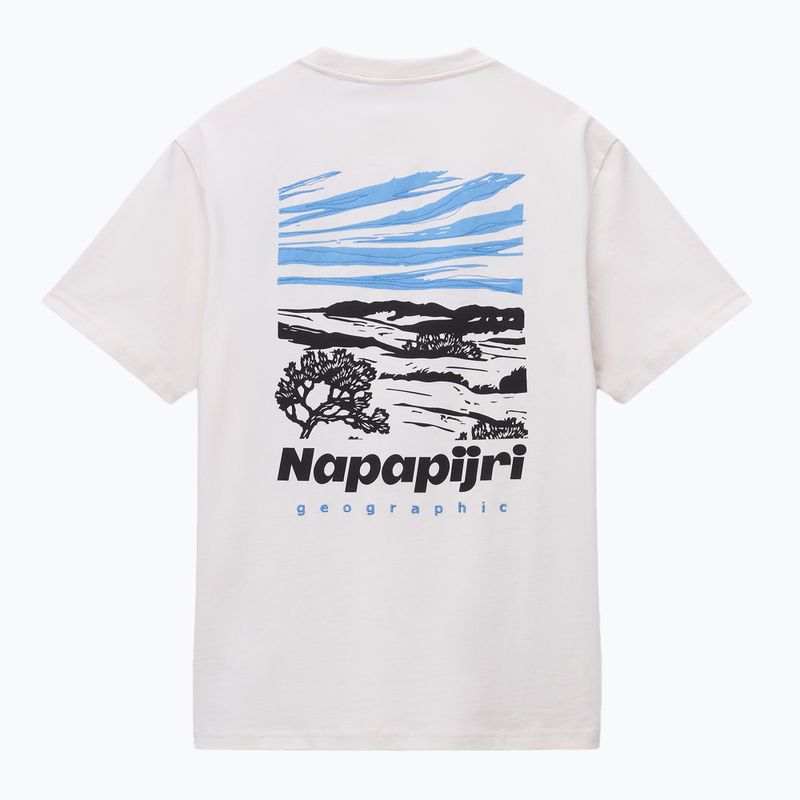 Koszulka męska Napapijri S-Vignonil Back white whisper 6