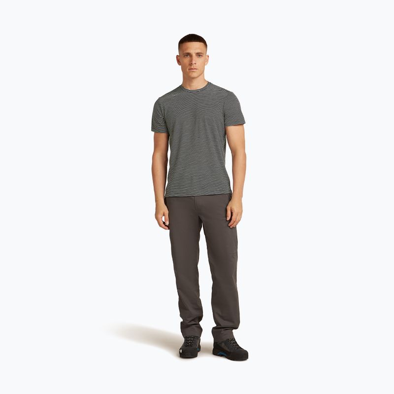 Koszulka trekkingowa męska icebreaker Merino 150 Tech Lite III midnight navy/snow 2