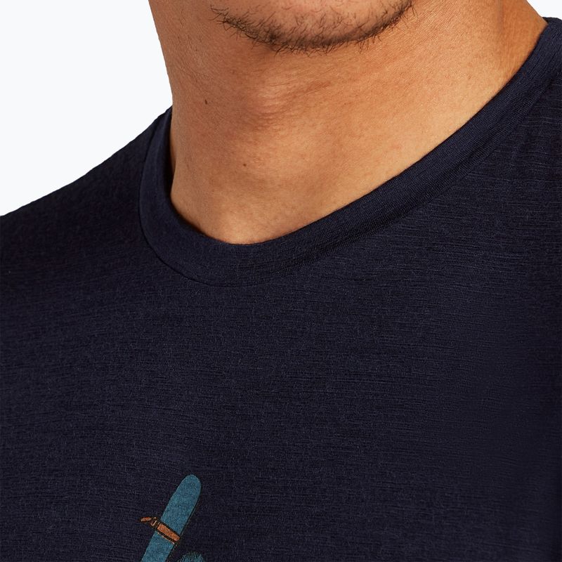 Koszulka męska icebreaker Merino 150 Tech Lite Bear Tour midnight navy 6