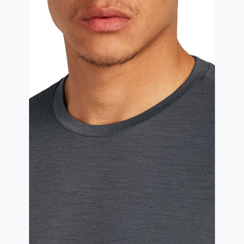 Koszulka męska icebreaker Merino 150 Tech Lite Infographic obsidian 5