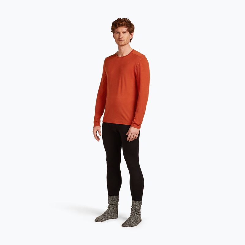 Longsleeve termoaktywny męski icebreaker 200 Oasis Crewe agate 4
