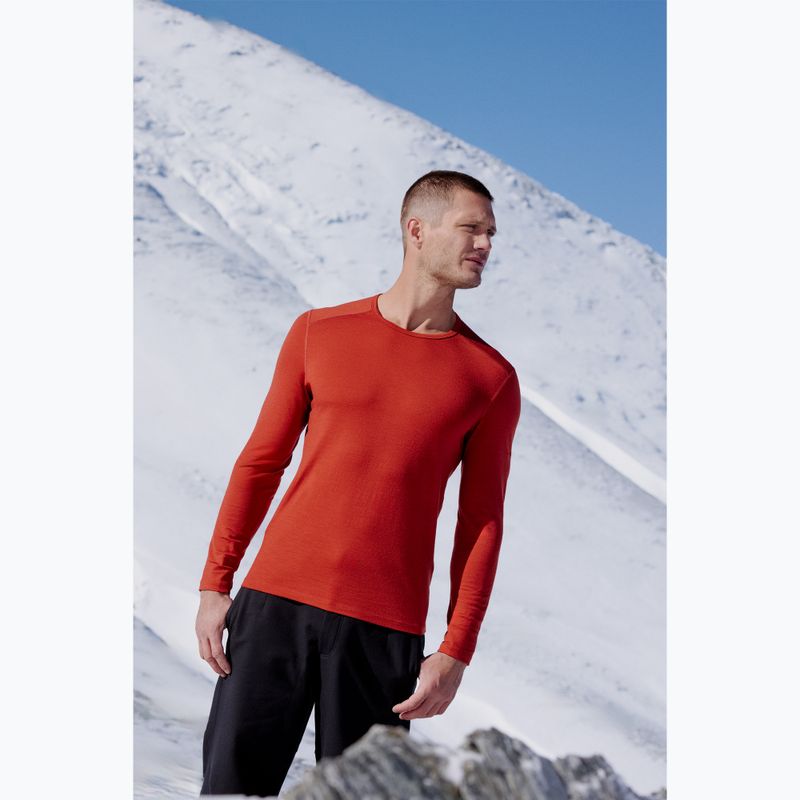 Longsleeve termoaktywny męski icebreaker 200 Oasis Crewe agate 8