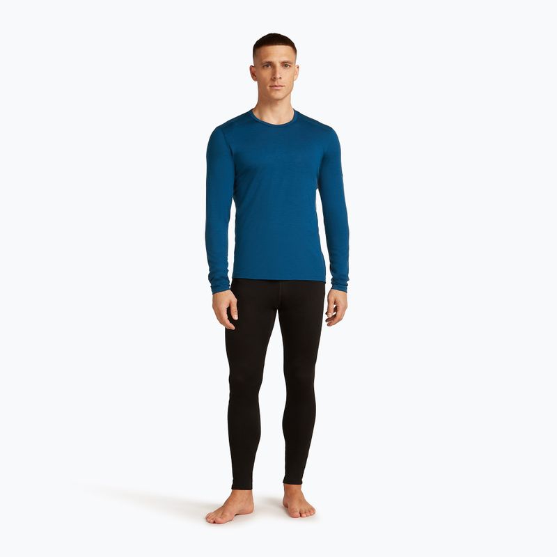 Longsleeve termoaktywny męski icebreaker 200 Oasis Crewe atlantis 2