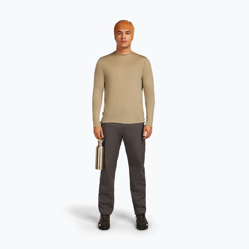 Longsleeve trekkingowy męski icebreaker Merino 125 Cool-Lite Sphere III Tee flagstone 4