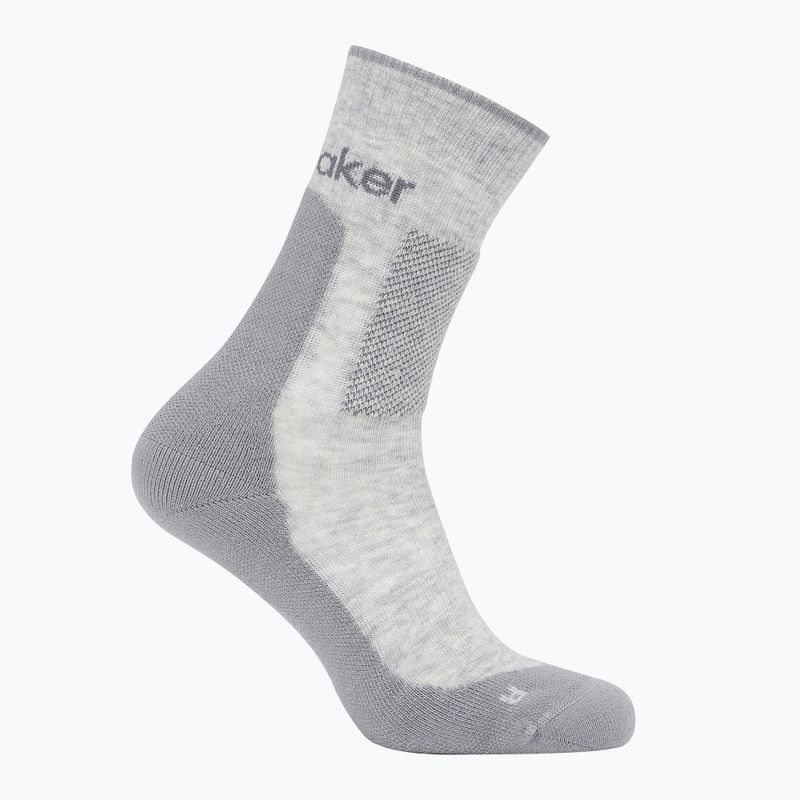 Skarpety męskie icebreaker Merino Hike+ Medium Crew blizzard heather/alloy