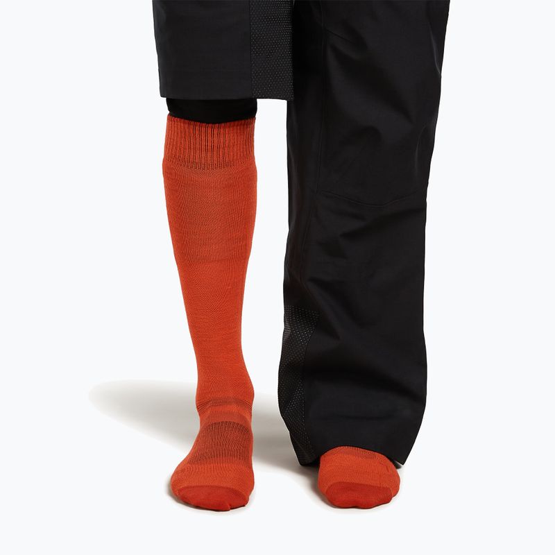 Skarpety narciarskie męskie icebreaker Merino Ski+ Ultralight OTC fervid/agate 4