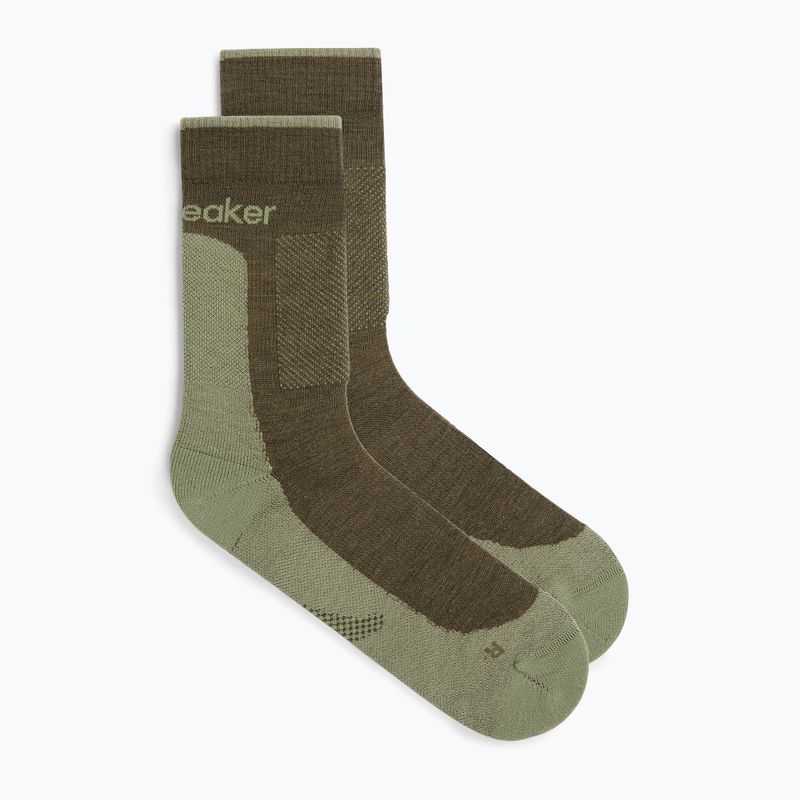 Skarpety męskie icebreaker Merino Hike+ Medium Crew loden/lichen 2