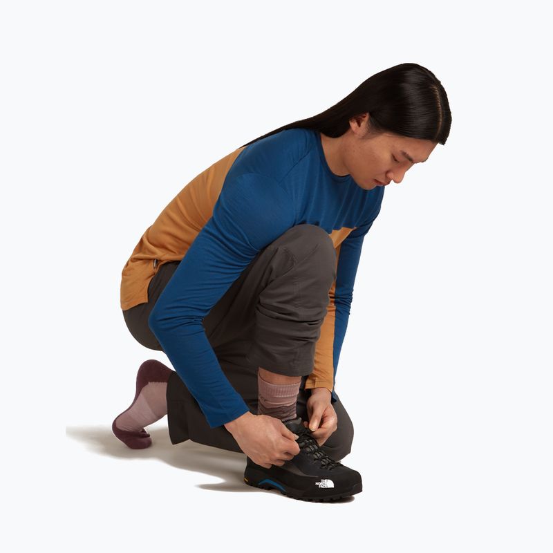 Skarpety męskie icebreaker Merino Hike+ Medium Crew Across the Peaks summit/java/obsidian 5