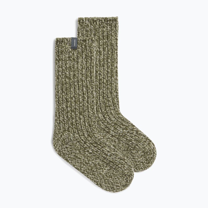 Skarpety narciarskie Icebreaker Merino Ski Lodge Crew loden/lichen/chalk 2