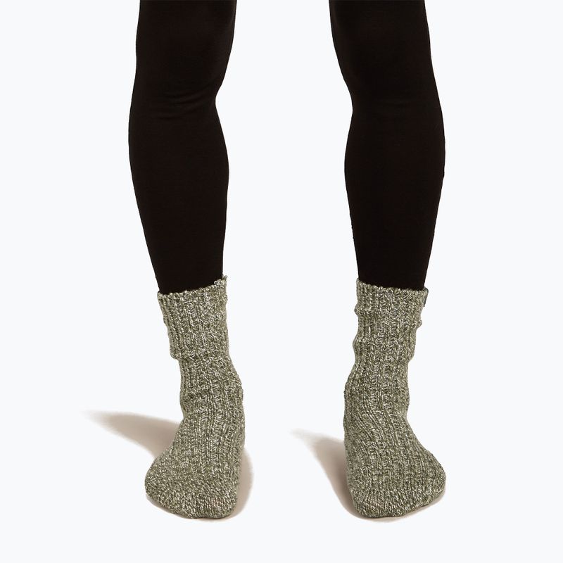 Skarpety narciarskie Icebreaker Merino Ski Lodge Crew loden/lichen/chalk 3