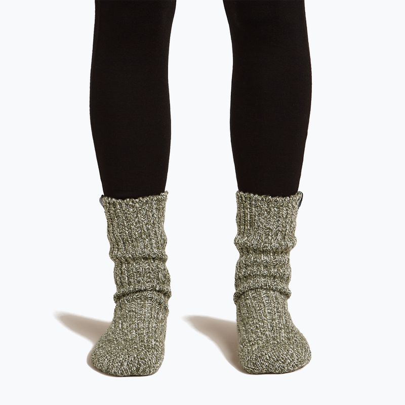 Skarpety narciarskie Icebreaker Merino Ski Lodge Crew loden/lichen/chalk 6