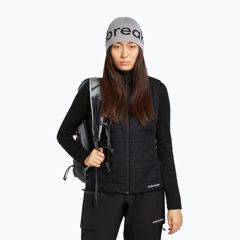 Czapka zimowa icebreaker Merino Icebreaker Beanie alloy/black 5