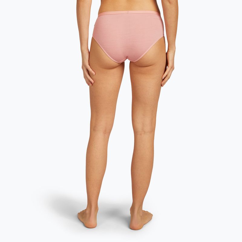 Majtki termoaktywne damskie icebreaker Siren Hipkini blush 4