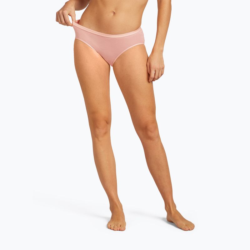 Majtki termoaktywne damskie icebreaker Siren Hipkini blush 5