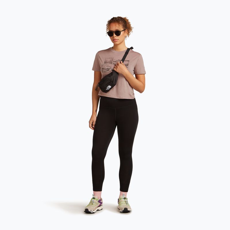 Koszulka damska icebreaker Merino 150 Tech Lite Crop The Climb summit 4