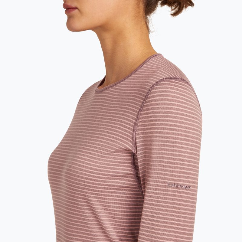 Longsleeve termoaktywny damski icebreaker 200 Oasis Crewe summit/blush/s 5