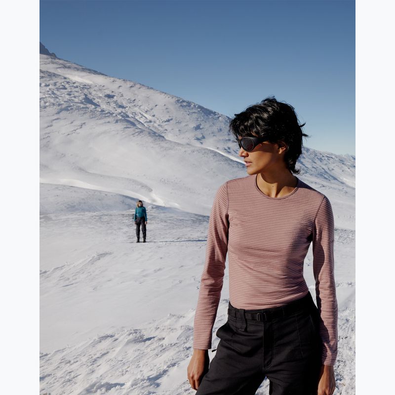 Bluza termoaktywna damska icebreaker 200 Oasis Crewe summit/blush/s 7