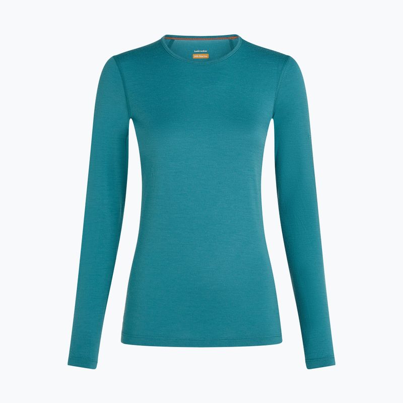 Longsleeve termoaktywny damski icebreaker 200 Oasis Crewe topaz 7