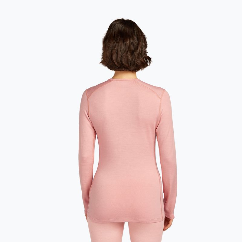 Longsleeve termoaktywny damski icebreaker 260 Tech Crewe blush 3