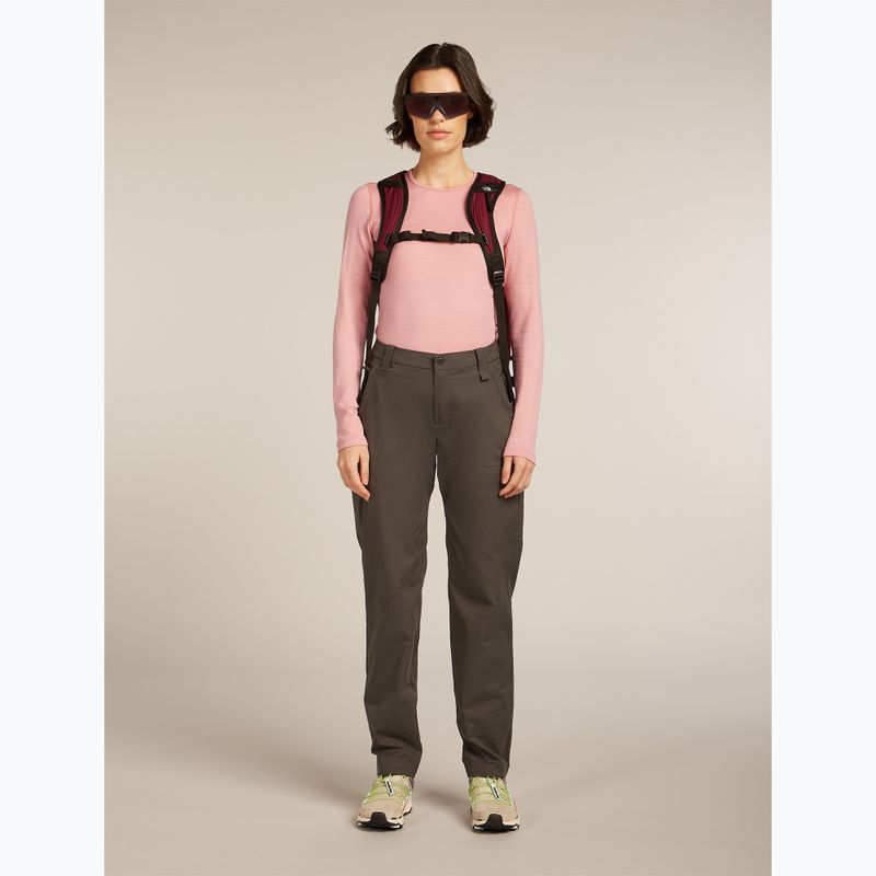 Longsleeve termoaktywny damski icebreaker 260 Tech Crewe blush 7