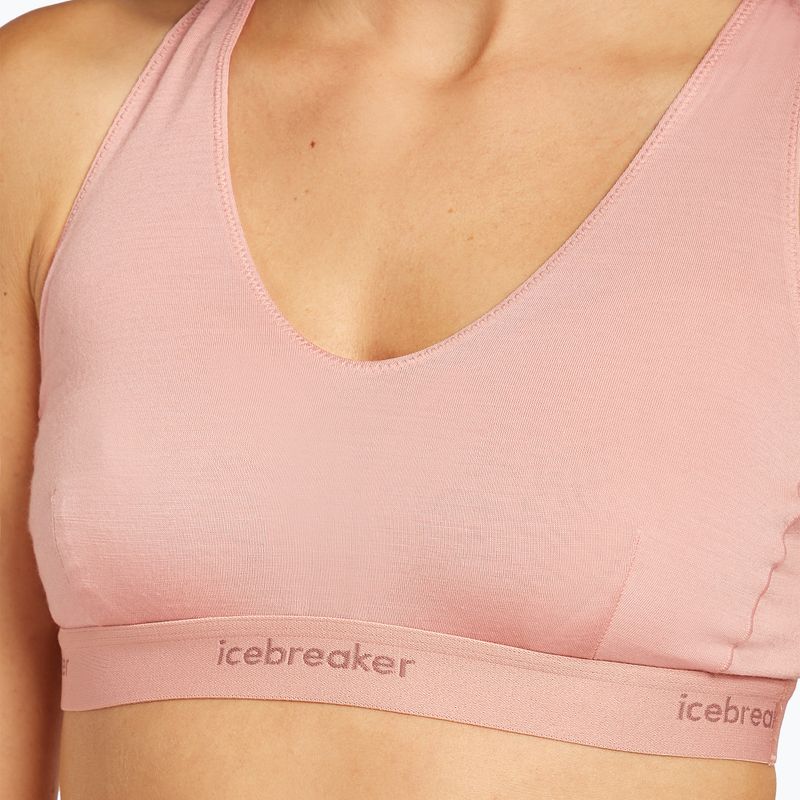 Biustonosz termoaktywny icebreaker Merino 125 Cool-Lite Sprite Racerback blush 6