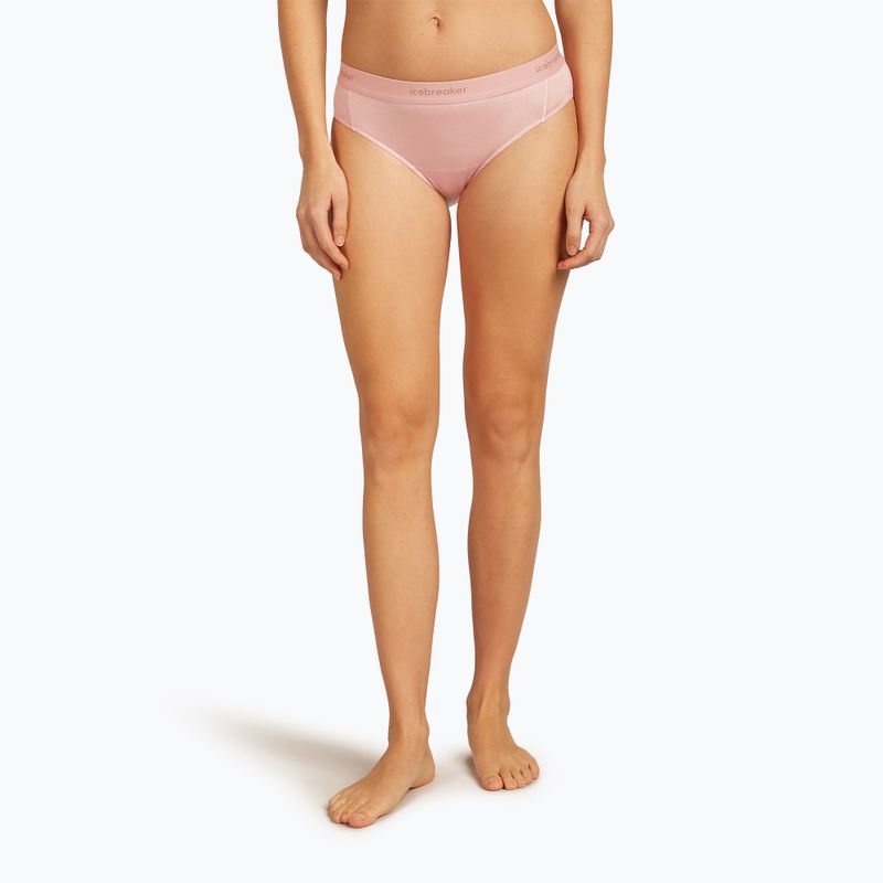 Majtki termoaktywne damskie icebreaker Merino 125 Cool-Lite Sprite Hipster blush 2