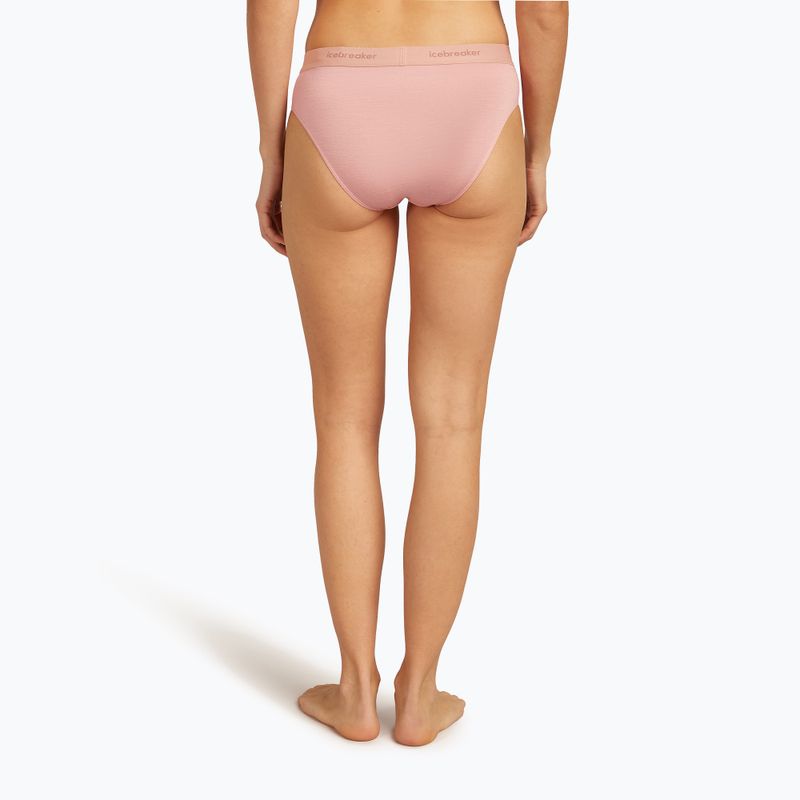 Majtki termoaktywne damskie icebreaker Merino 125 Cool-Lite Sprite Hipster blush 4