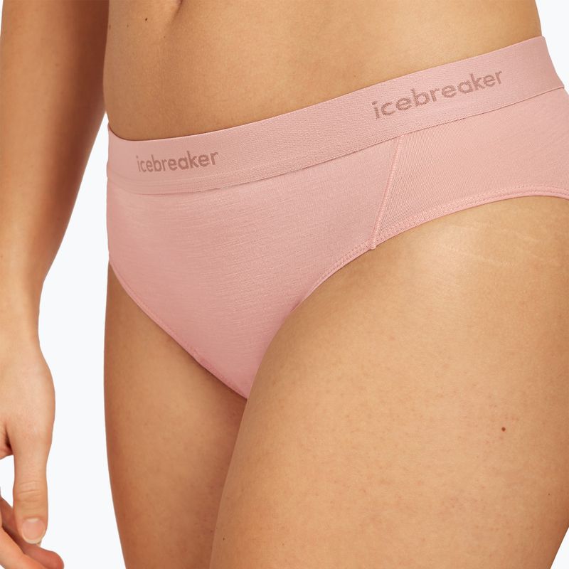 Majtki termoaktywne damskie icebreaker Merino 125 Cool-Lite Sprite Hipster blush 6
