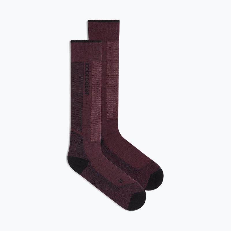 Skarpety narciarskie damskie Icebreaker Merino Ski+ Light OTC java/black/summit 2