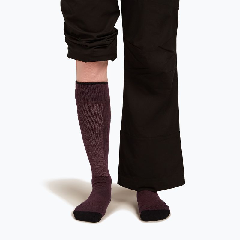 Skarpety narciarskie damskie Icebreaker Merino Ski+ Light OTC java/black/summit 3