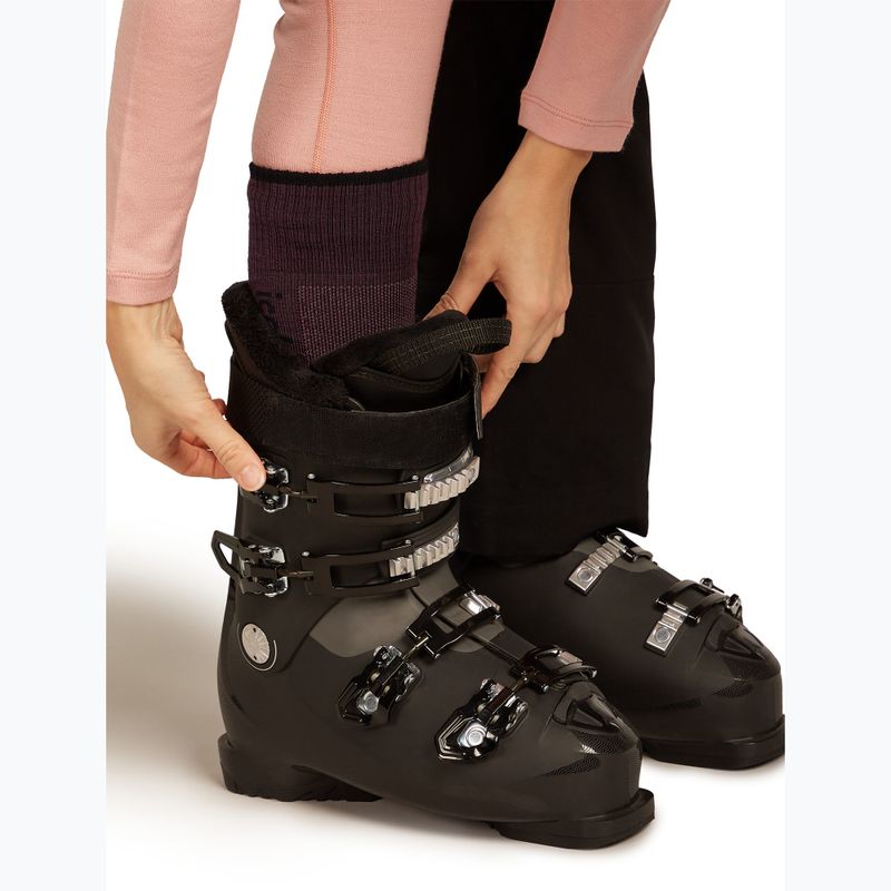 Skarpety narciarskie damskie Icebreaker Merino Ski+ Light OTC java/black/summit 5
