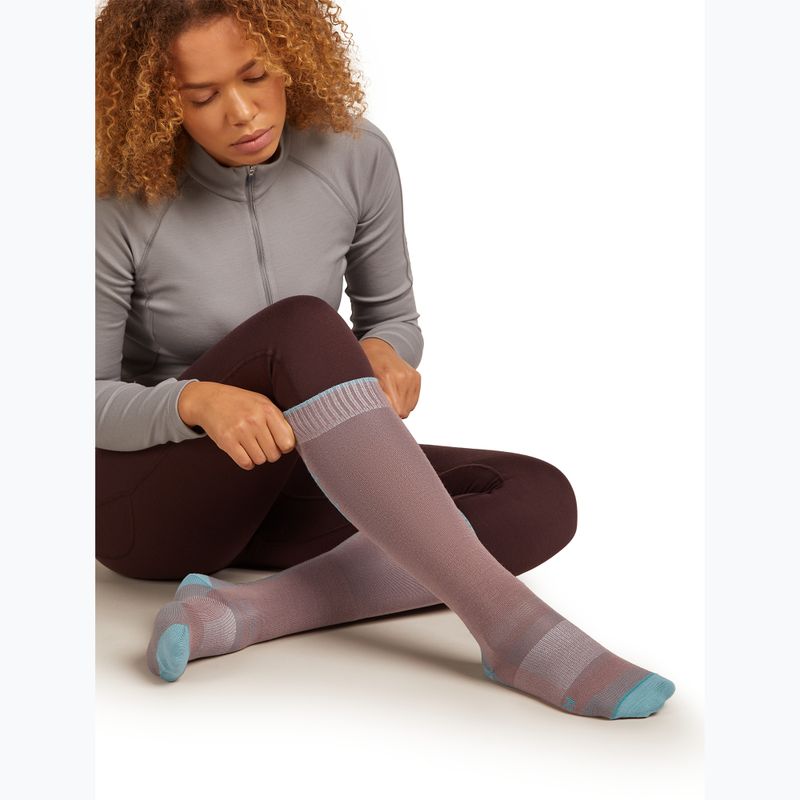 Skarpety narciarskie damskie icebreaker Merino Ski+ Ultralight OTC summit/hydro 4