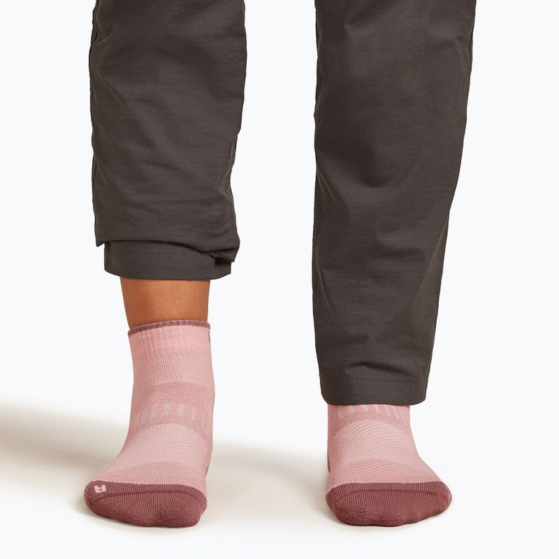 Skarpety damskie icebreaker Merino Hike+ Light Mini blush/summit 4