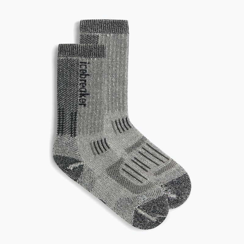 Skarpety damskie Icebreaker Merino Hike+ Mountaineer Mid Calf jet heather/black