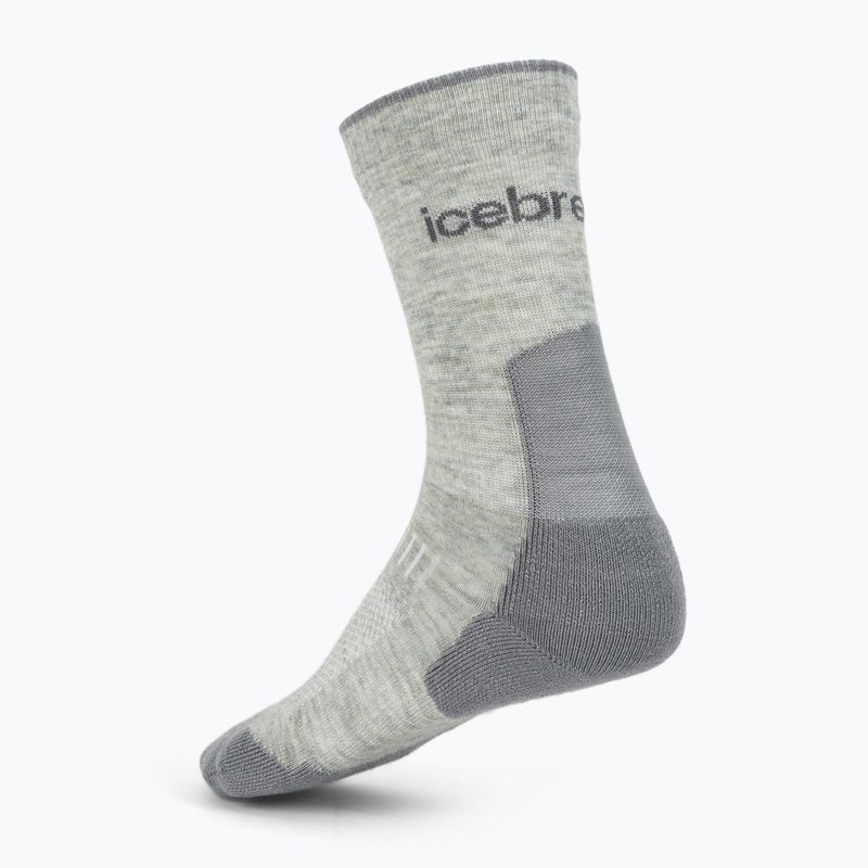 Skarpety damskie icebreaker Merino Hike+ Light Crew 2 pary blizzar hthr/alloy 2