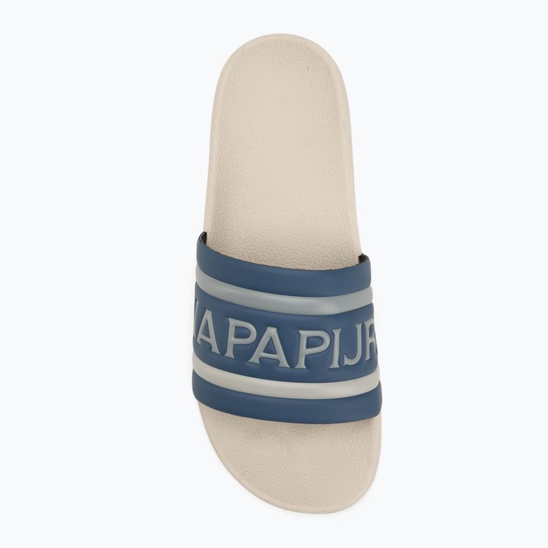 Klapki męskie Napapijri NP0A4IQV white/navy 5
