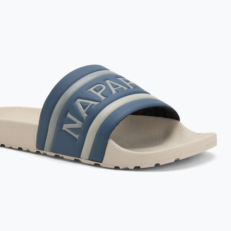 Klapki męskie Napapijri NP0A4IQV white/navy 7