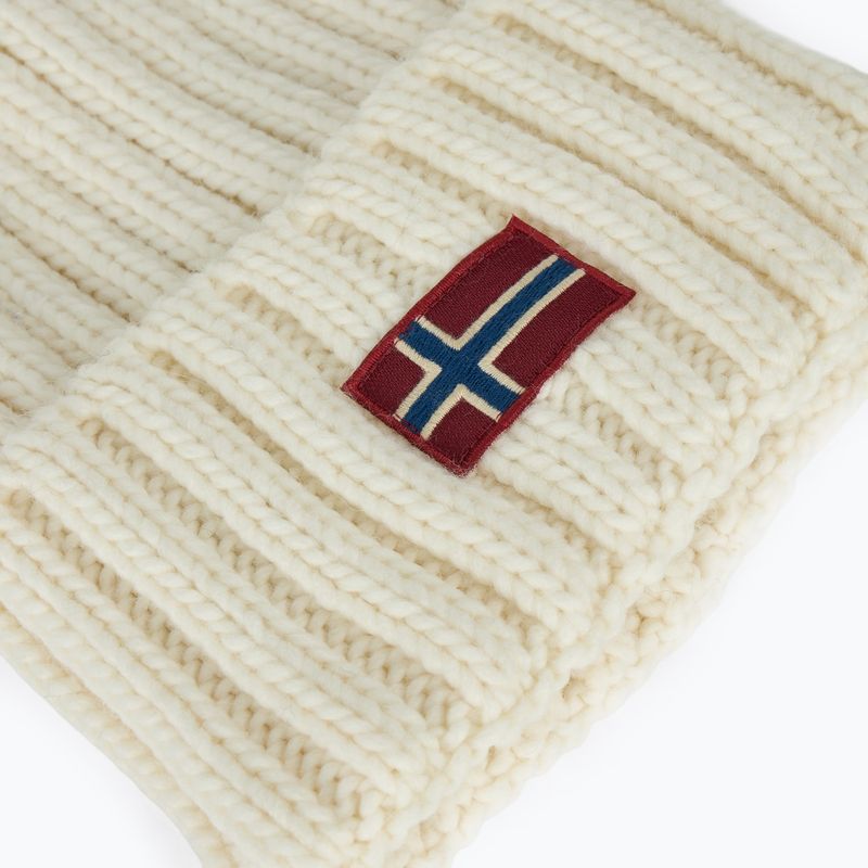 Czapka zimowa damska Napapijri Semiury 3 beige dimity 3