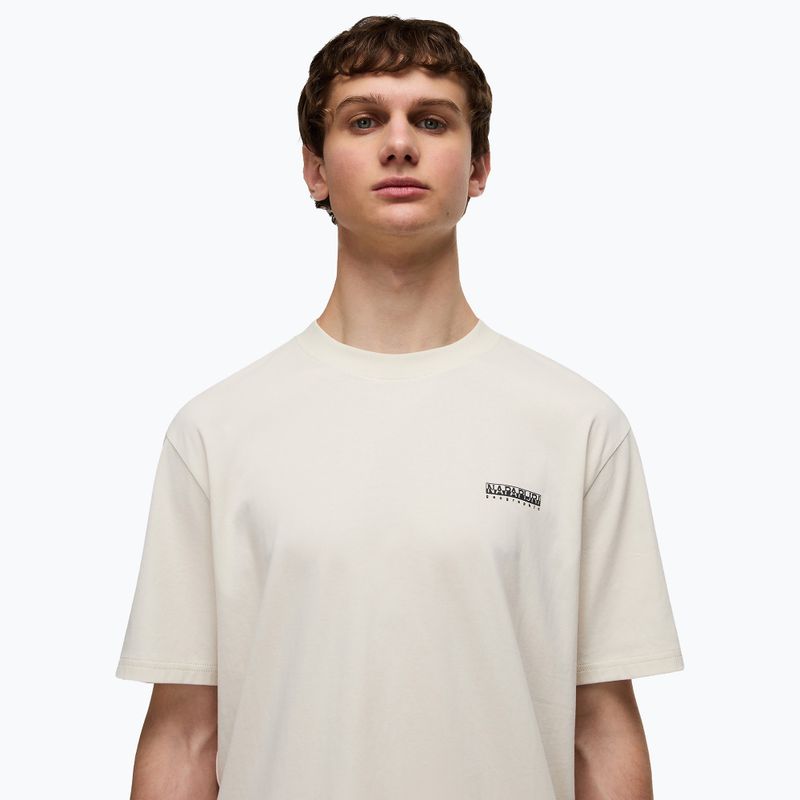 Koszulka męska Napapijri S-Small Box beige dimity 3