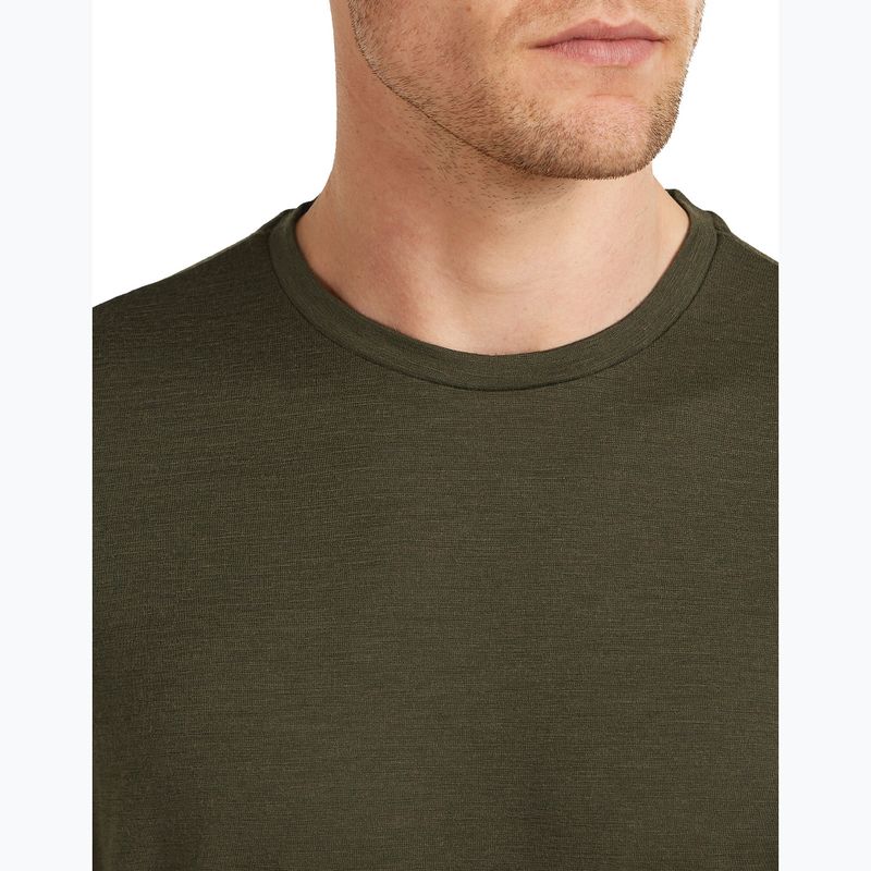 Koszulka trekkingowa męska icebreaker Merino 150 Tech Lite III dark loden 5