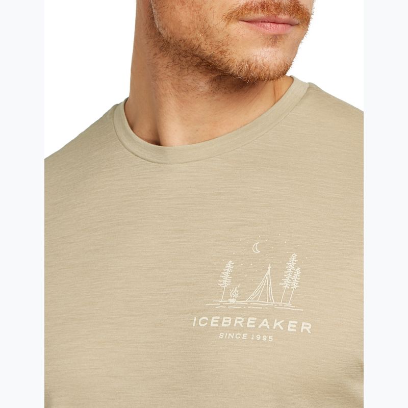 Koszulka męska icebreaker Merino 150 Tech Lite Peaceful Pass Tee flagstone 5