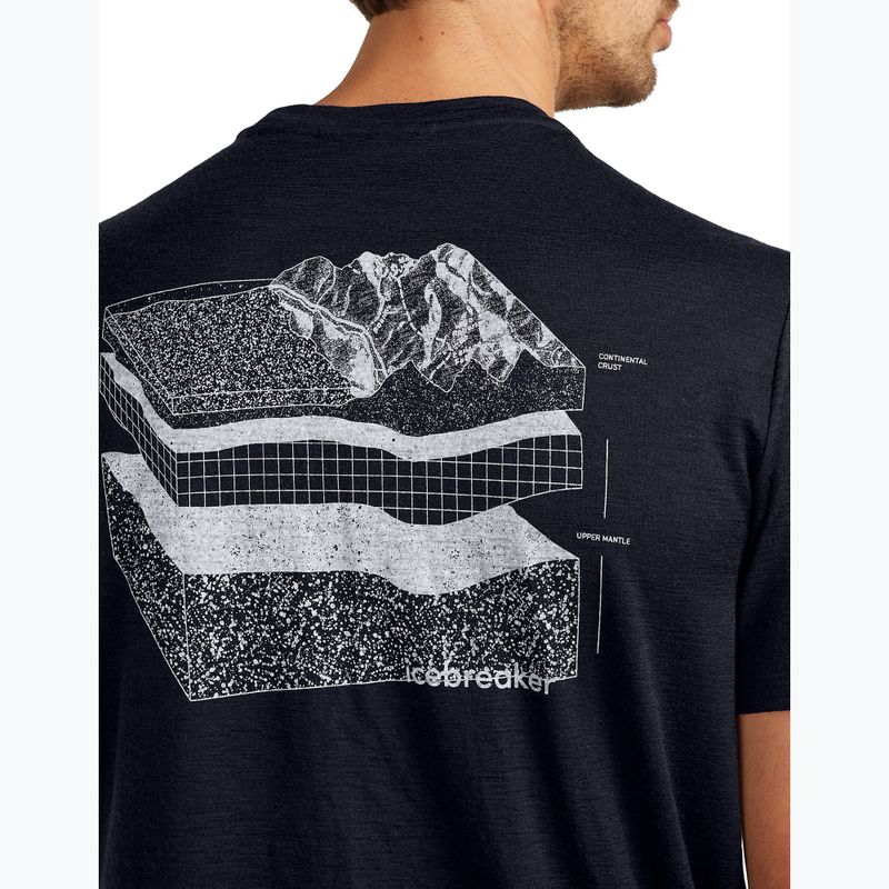 Koszulka męska icebreaker Merino 150 Tech Lite Evolving Lay Tee midnight navy 6