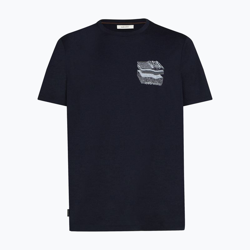 Koszulka męska icebreaker Merino 150 Tech Lite Evolving Lay Tee midnight navy 7