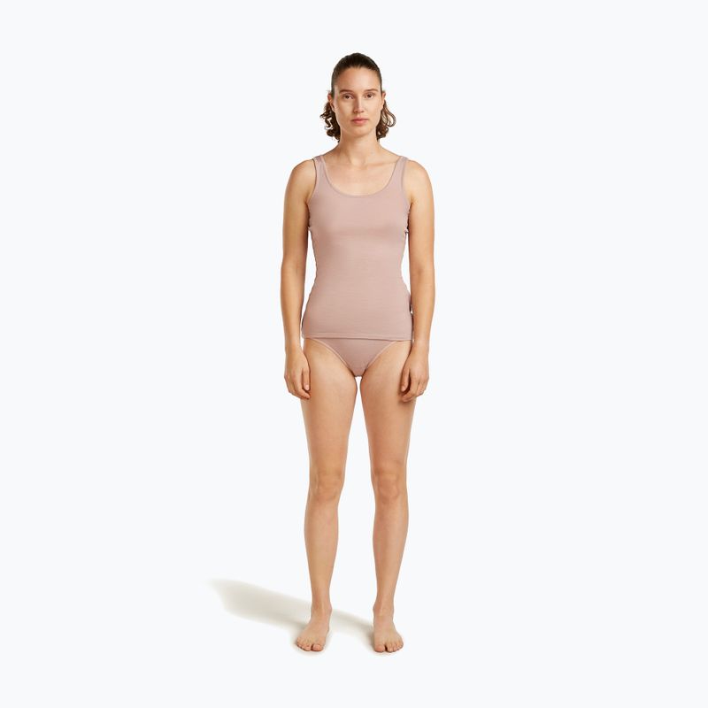 Majtki termoaktywne damskie Icebreaker Siren Hipkini pink quartz 2